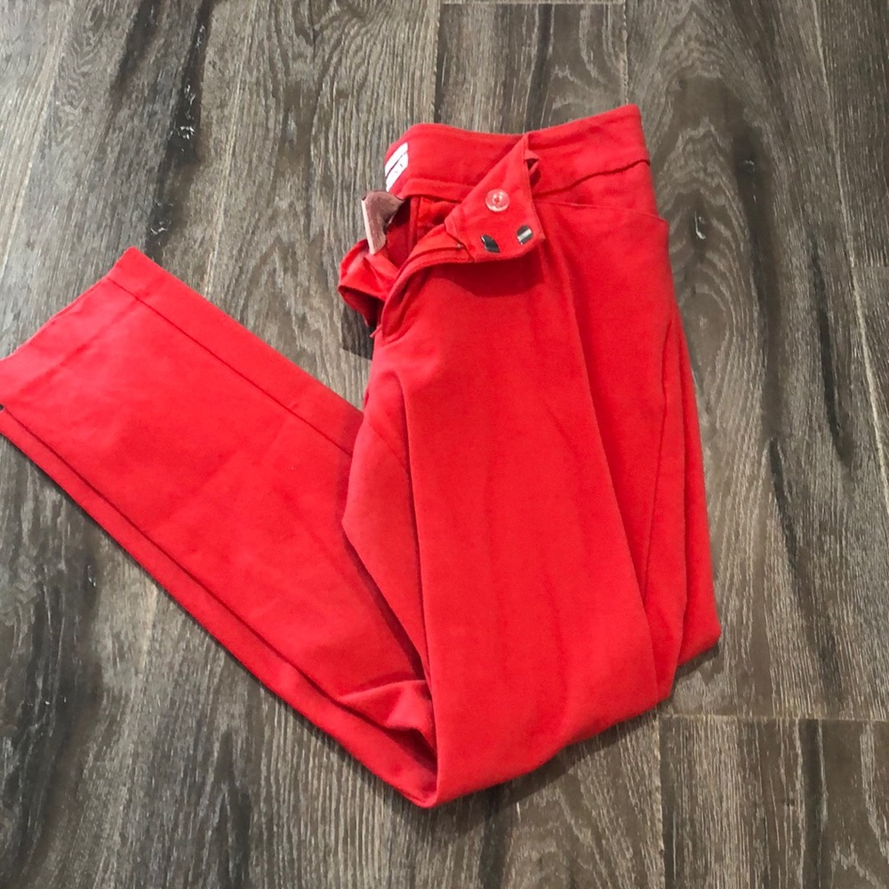 Target red dress pants